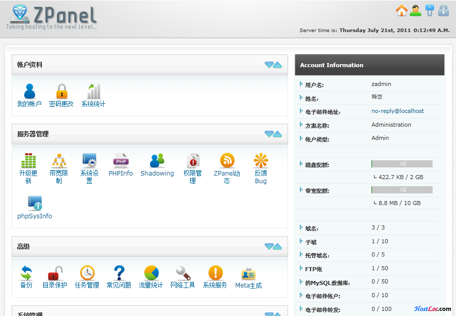 zpanel