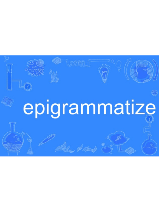 epigrammatize