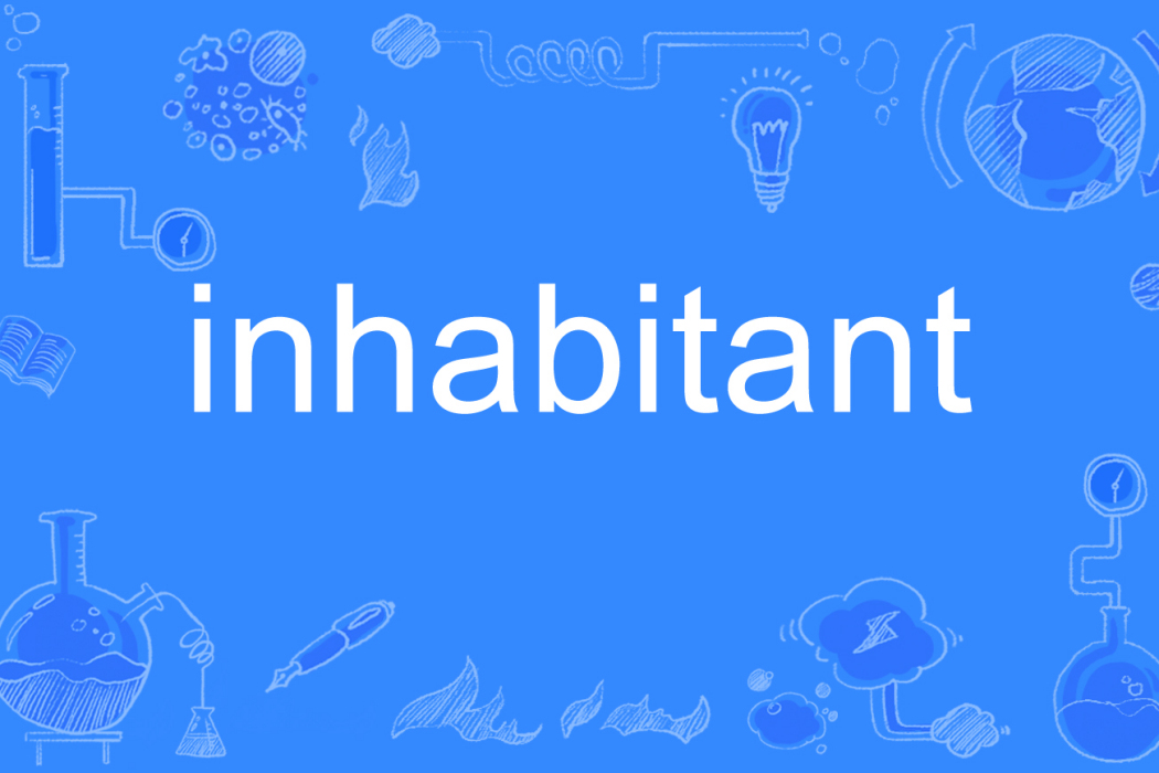 inhabitant