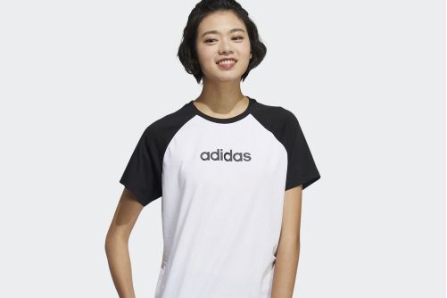 ADIDAS NEO W ESNTL TEE2新款夏季運動短袖T恤