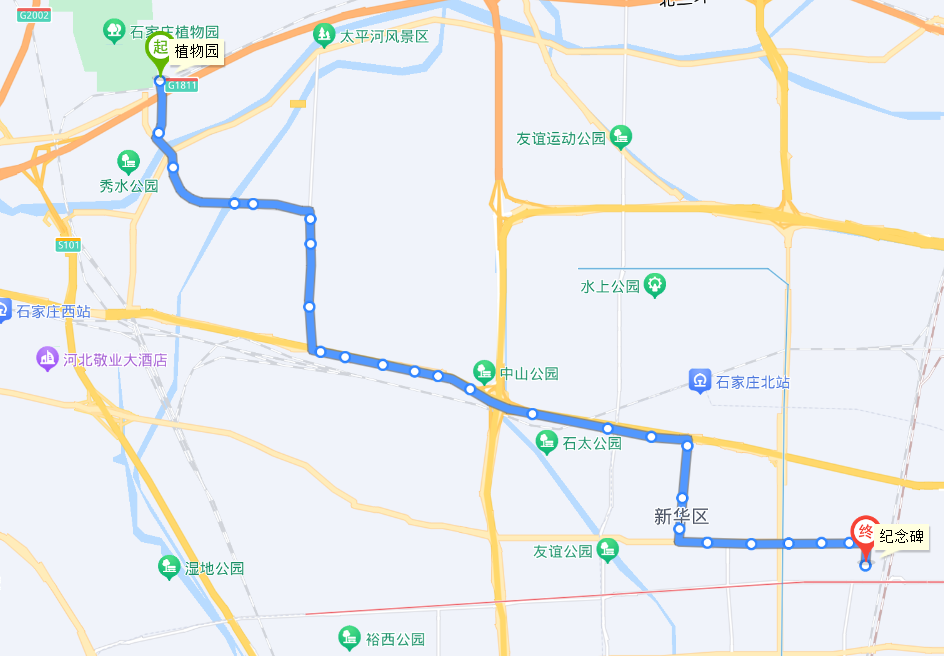 石家莊公交旅遊1路