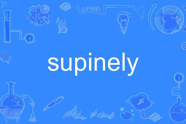 supinely