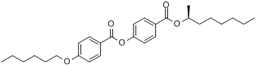 4-（4-己氧基苯甲醯氧基）苯甲酸-S-(+)-2-辛酯