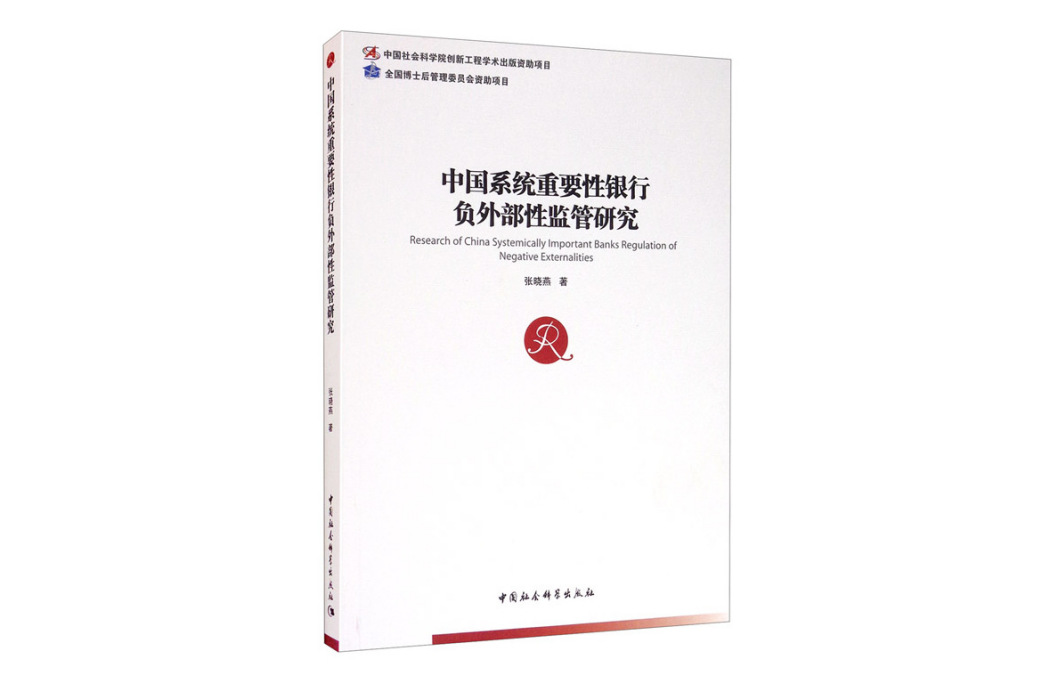 中國系統重要性銀行負外部性監管研究