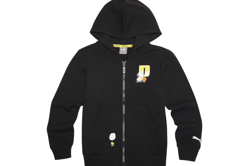 PUMA X PEANUTS FULL-ZIP HOODIE G女中大童針織外套