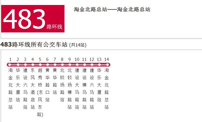 廣州公交483路環線