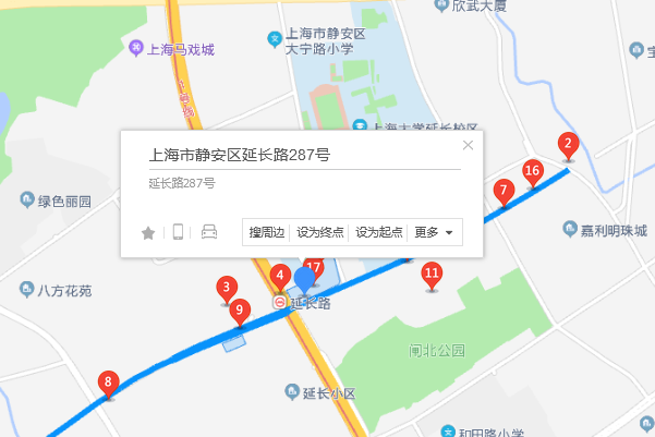 延長路287號