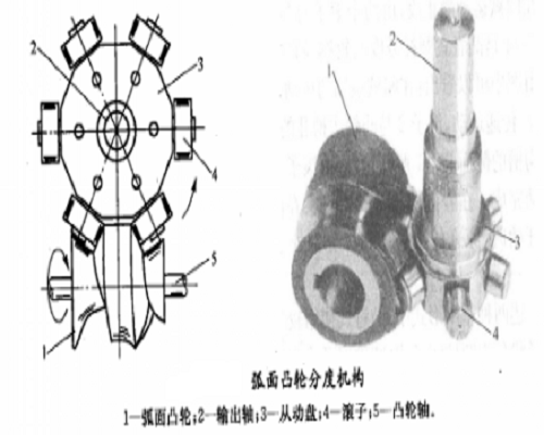 弧面凸輪分度機構