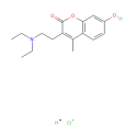 3-[2-（二乙胺基）乙基]-7-羥基-4-甲基香豆素鹽酸