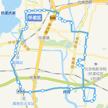 H63路走向圖