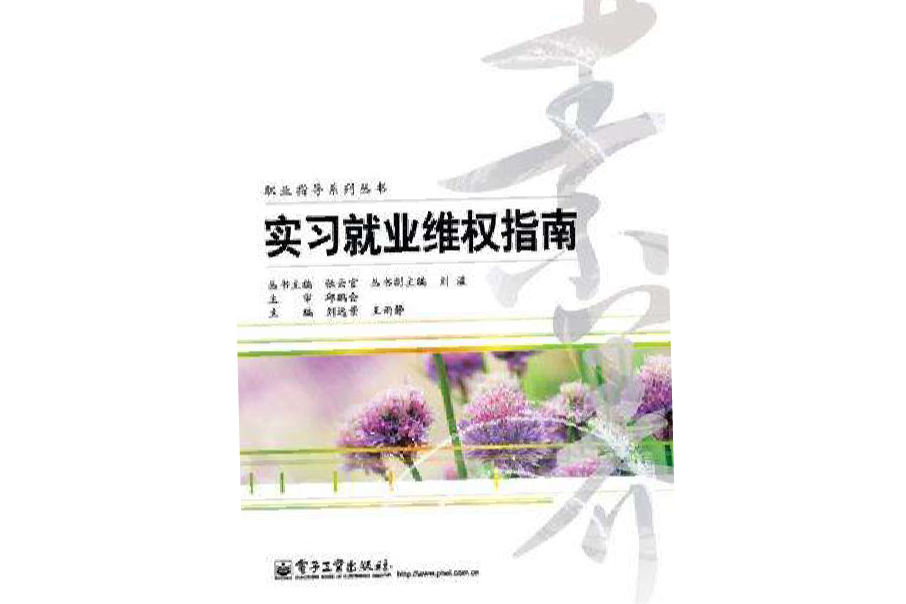 實習就業維權指南/職業指導系列叢書