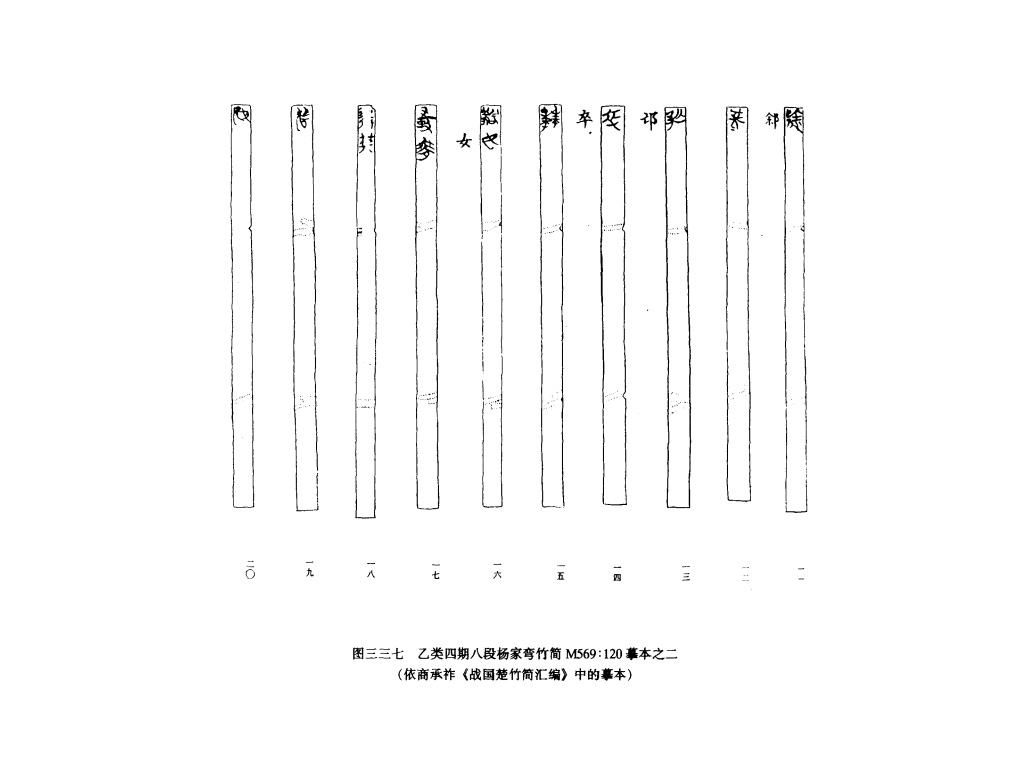 楊家灣楚簡