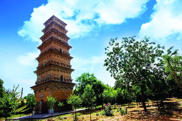 香積寺塔(薄太后塔)