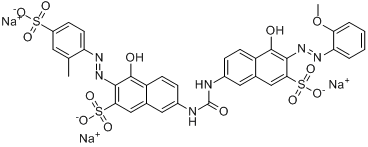 4-羥基-7-[[[[5-羥基-6-[（2-甲氧基苯基）偶氮]-7-磺基-2-萘基]氨基]羰基]氨基]-3-[（2-甲基-4-磺苯基）偶氮]-2