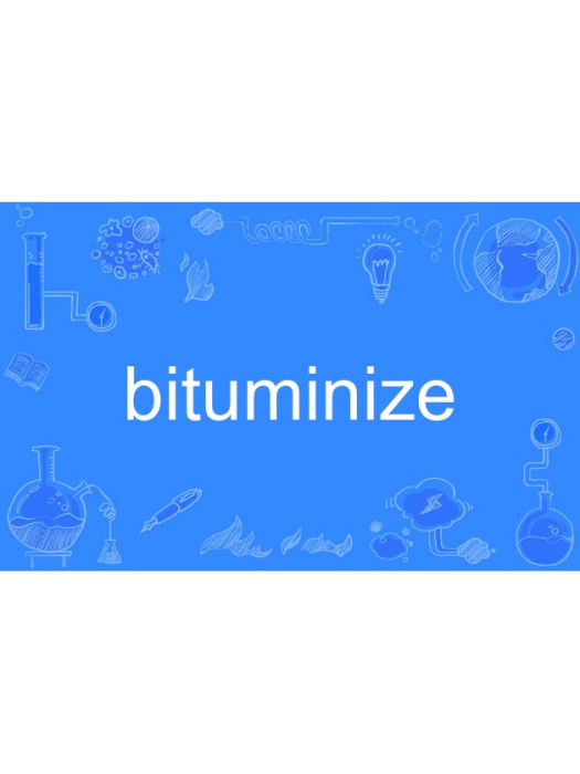 bituminize