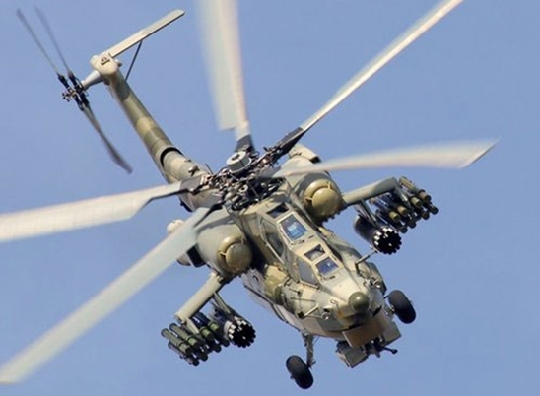 Mi-28直升機尾槳