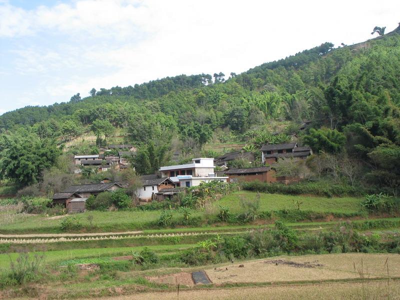 河邊村(雲南省臨滄永德縣小勐統鎮河邊村)