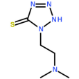 5-巰基-1-二甲氨基乙基-1H-四氮唑
