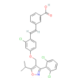 3-（2,6-二氯苯基）-4-（3\x27-羧基-2-氯二苯乙烯-4-基）氧甲基-5-異丙基異惡唑