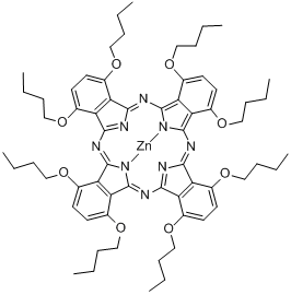 1,4,8,11,15,18,22,25-八丁氧基酞菁鋅鹽