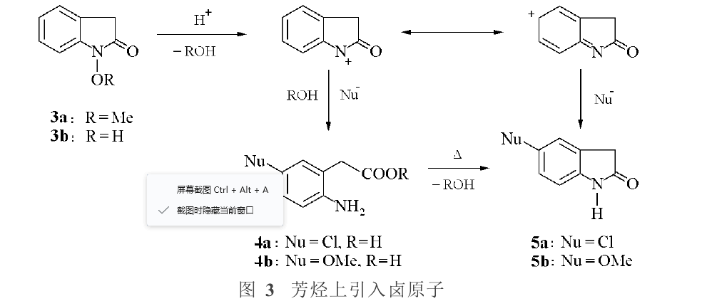 芳烴上引入鹵原子