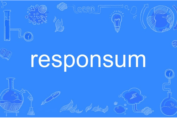 responsum