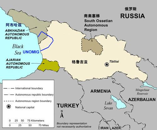 高加索地區的地緣政治遊戲