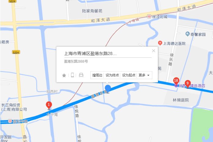 盈港東路2888號