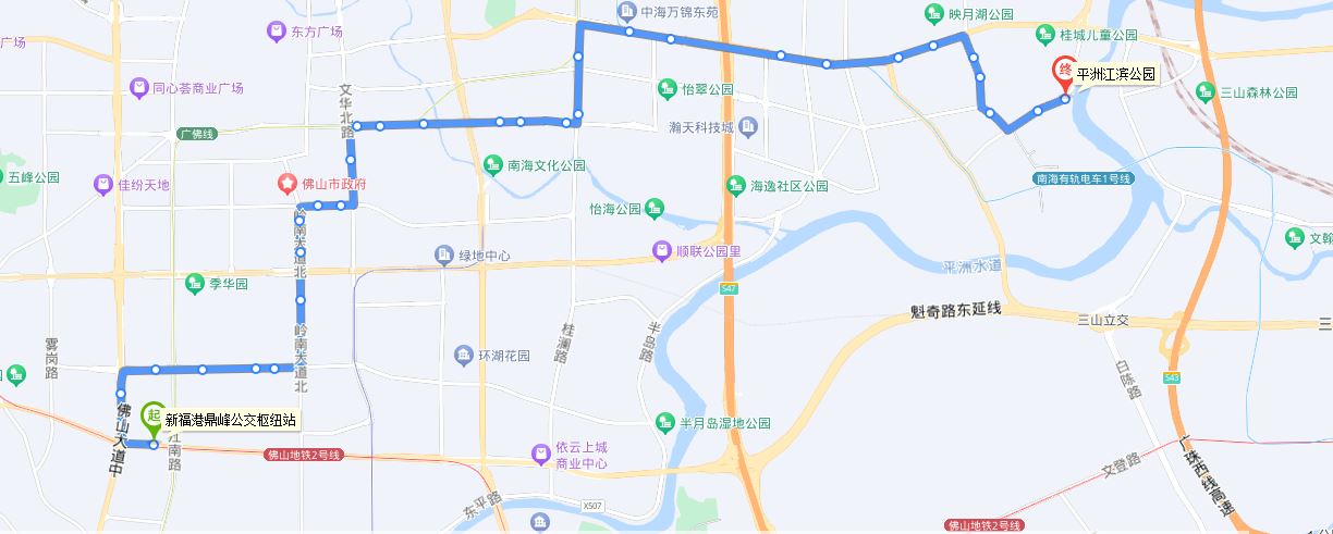 佛山公交桂30路