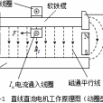 直線直流電動機