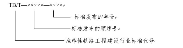 推薦性鐵路工程建設行業標準