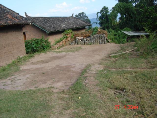 入村道路