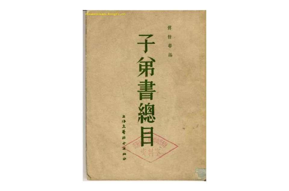 子弟書總目