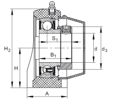 FAG PASE50-TV-FA125.5軸承