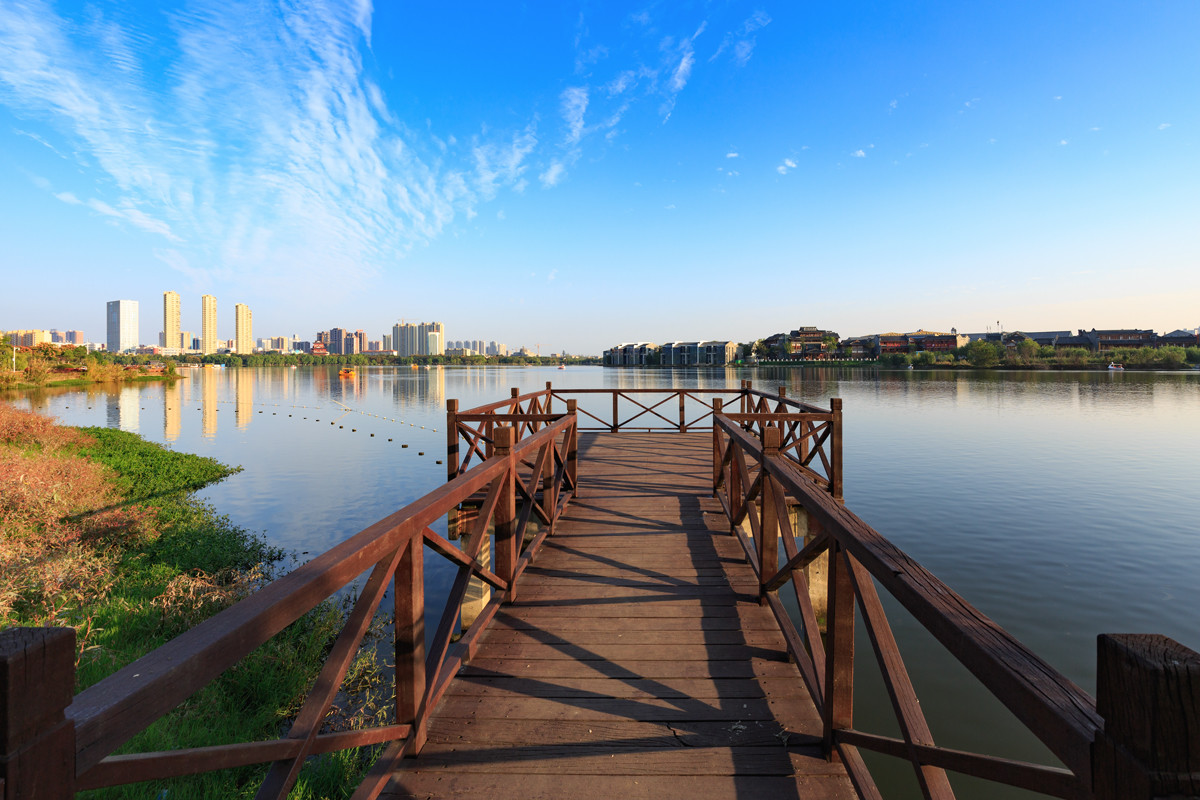 湖北黃岡遺愛湖國家濕地公園