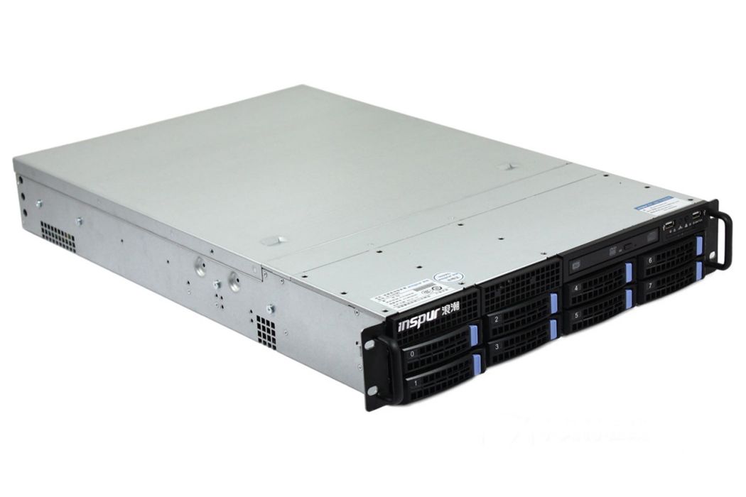 浪潮英信NF5280M2(Xeon E5620/4GB/9*146GB/16*HSB)