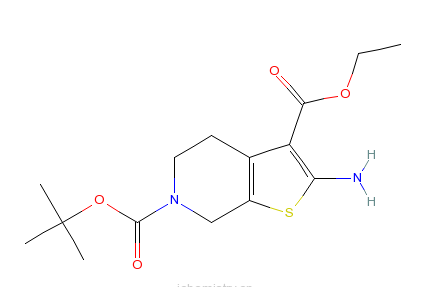 6-（叔丁基）-3-乙基-2-氨基-4,7-二氫噻吩[2,3-C]吡啶二甲酸叔丁酯