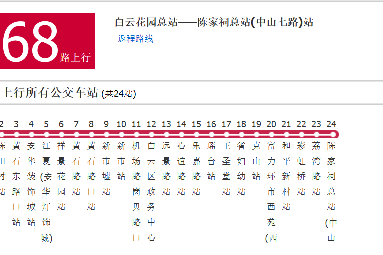 廣州公交268路