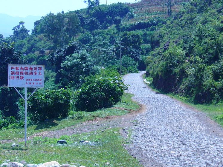 朵美村進村公路