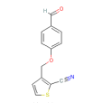 3-[（4-甲酸基苯氧基）甲基]噻吩-2-腈