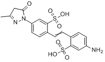 5-氨基-2-[2-[4-（4,5-二氫-3-甲基-5-氧代-1H-吡唑-1-基）-2-磺苯基]乙烯基]-苯磺酸