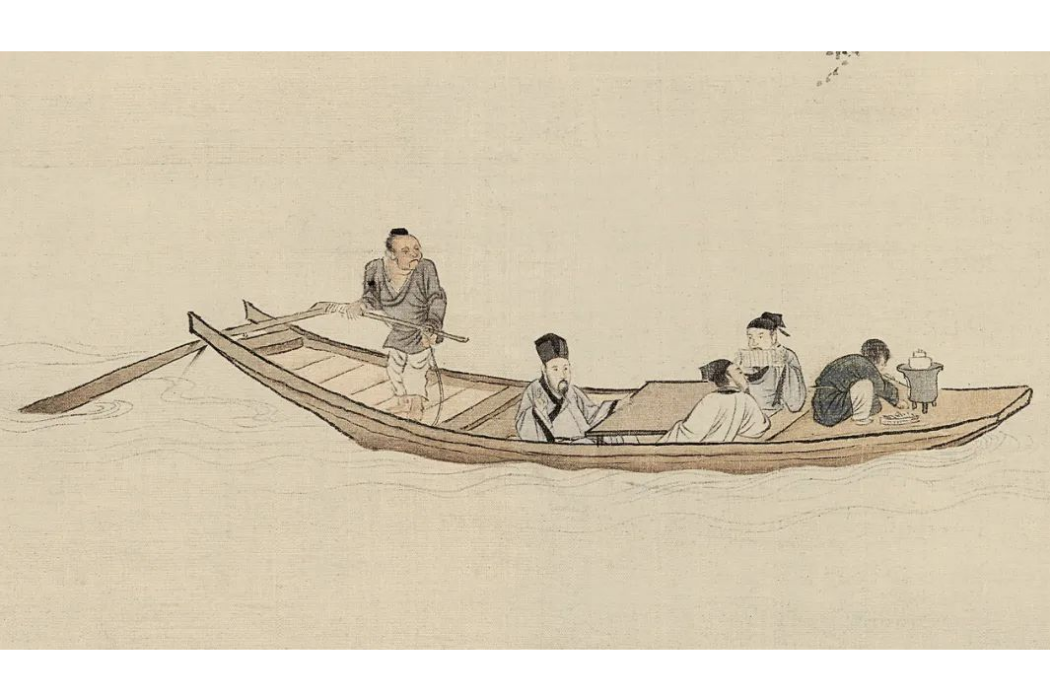 赤壁圖(明代仇英創作的收藏於遼寧省博物館的繪畫作品)