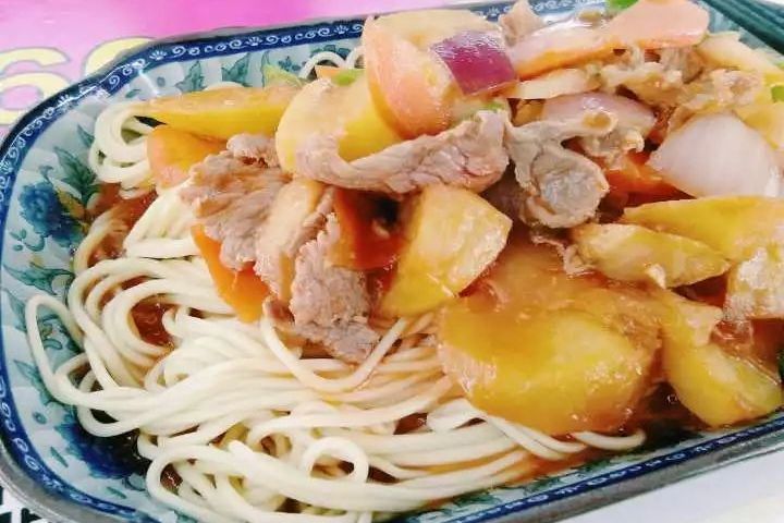 土豆肉沫面