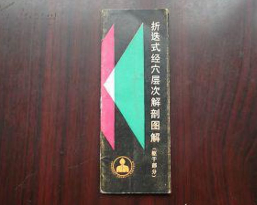 摺疊式經穴層次解剖圖解（軀幹部分）