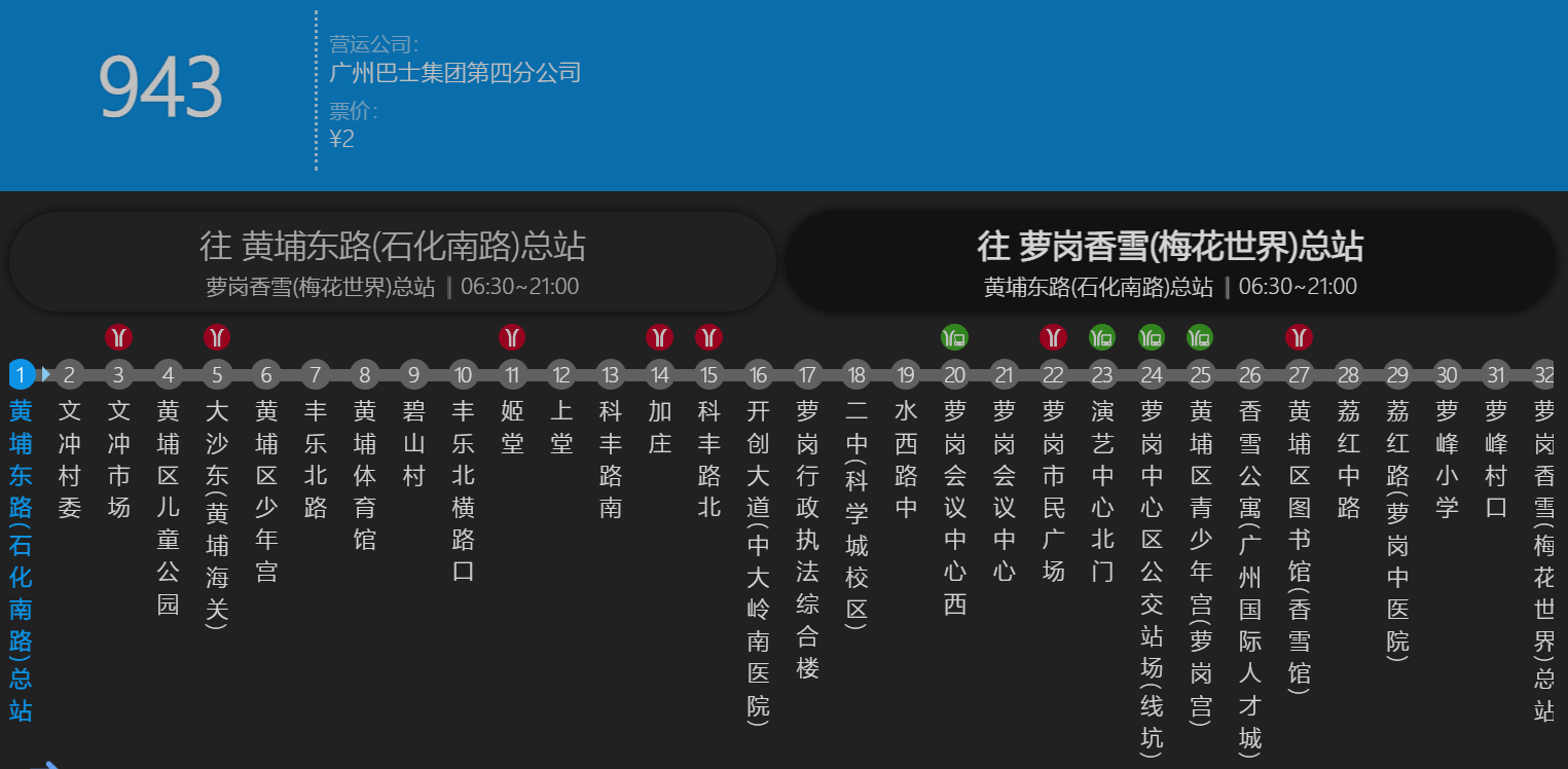 廣州公交943路