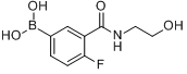 4-氟-3-（2-羥基乙基氨甲醯基）苯基硼酸