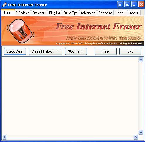 Free Internet Eraser V2.3