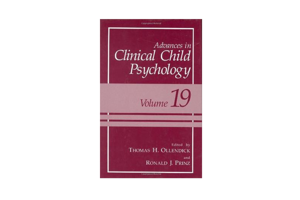 Advances in Clinical Child Psychology