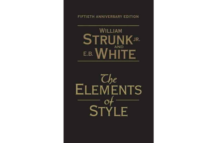 the elements of style