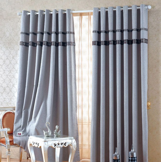 竹纖維純色環保窗簾